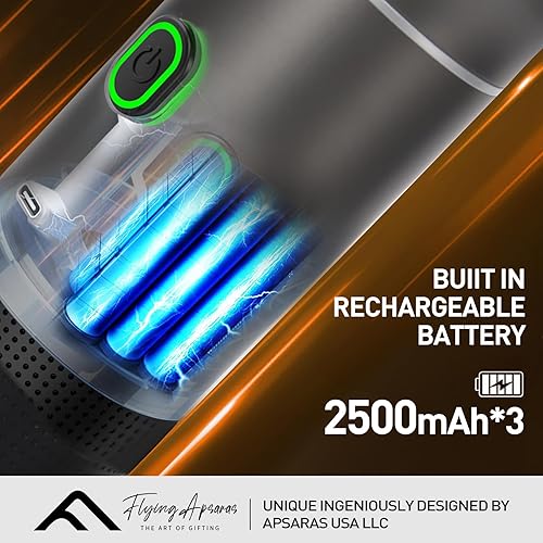 Miniatura 5 de APSARAS USA - Cafetera portátil para viajes, cafetera espresso portátil, mini máquina de café espresso de 20 bares, cafetera de viaje 3 en 1 con