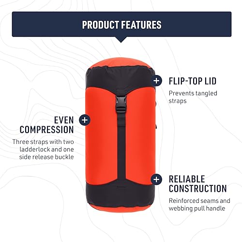 Miniatura 4 de Sea to Summit Saco de compresión ligero, ahorro de espacio al aire libre y almacenamiento de viaje