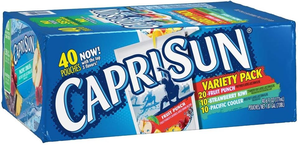 Capri Sun Variety Pack - 40 pouches