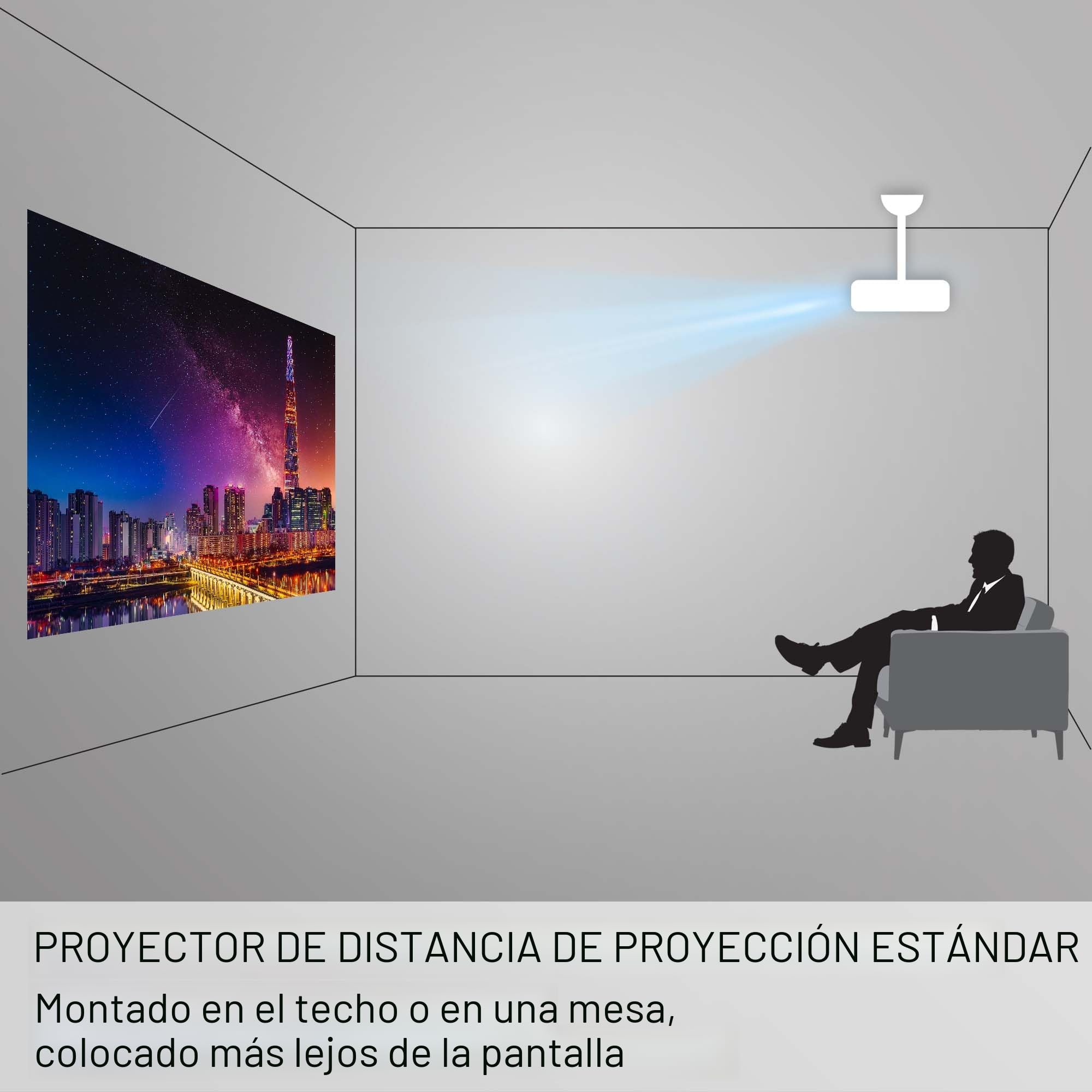 ViewSonic PA503X Proyector, 4000 ANSI Lumen, XGA 1024x768, Contraste 22.000:1, Imagen hasta 300", HDMI, Corrección Trapezoidal Vertical +/-40°, Altavoz 2W