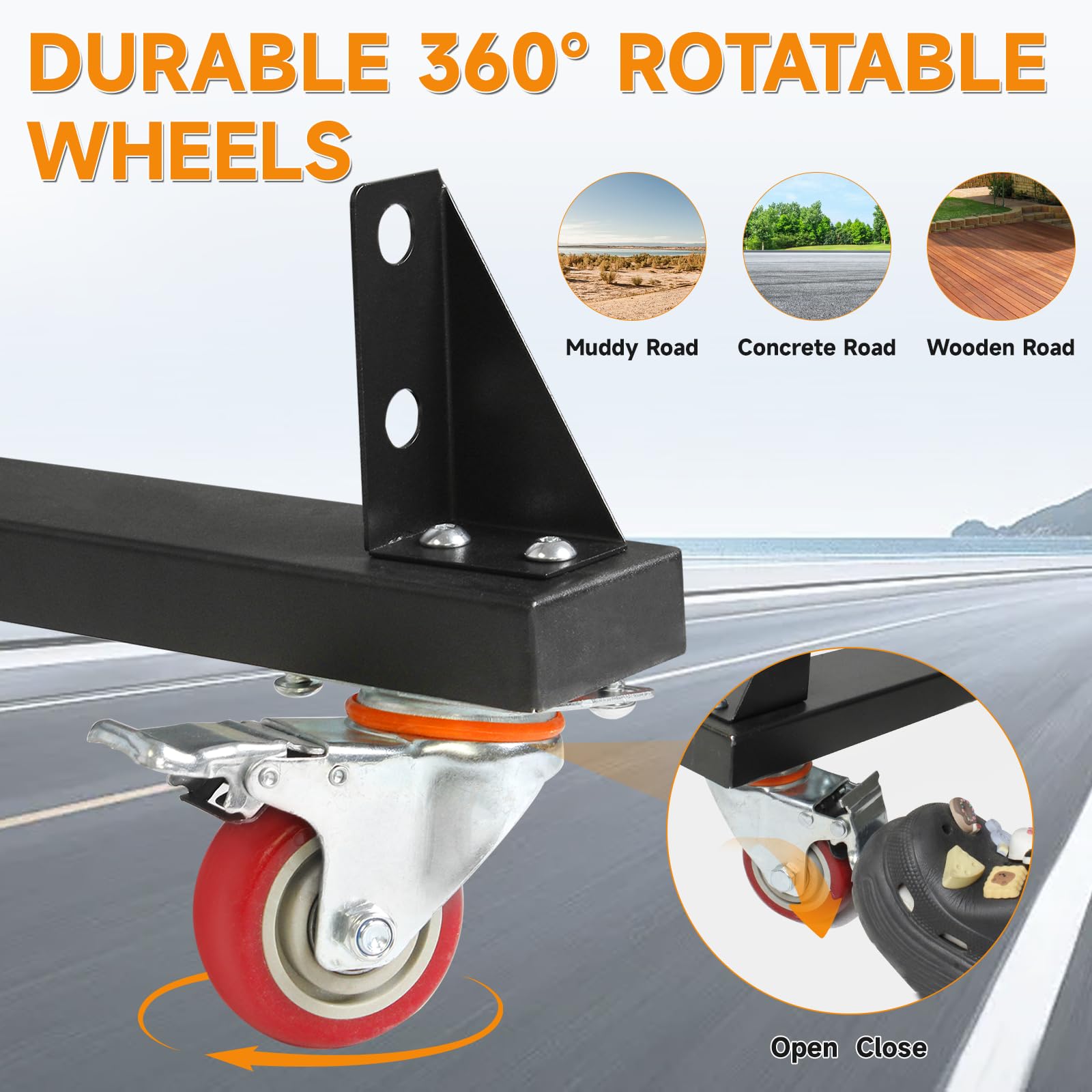 de Almacenamiento de Metal Plegable de Alta Resistencia para 42 sillas Capacidad de 400 lb con Ruedas bloqueables portátil para Es y Fiestas.