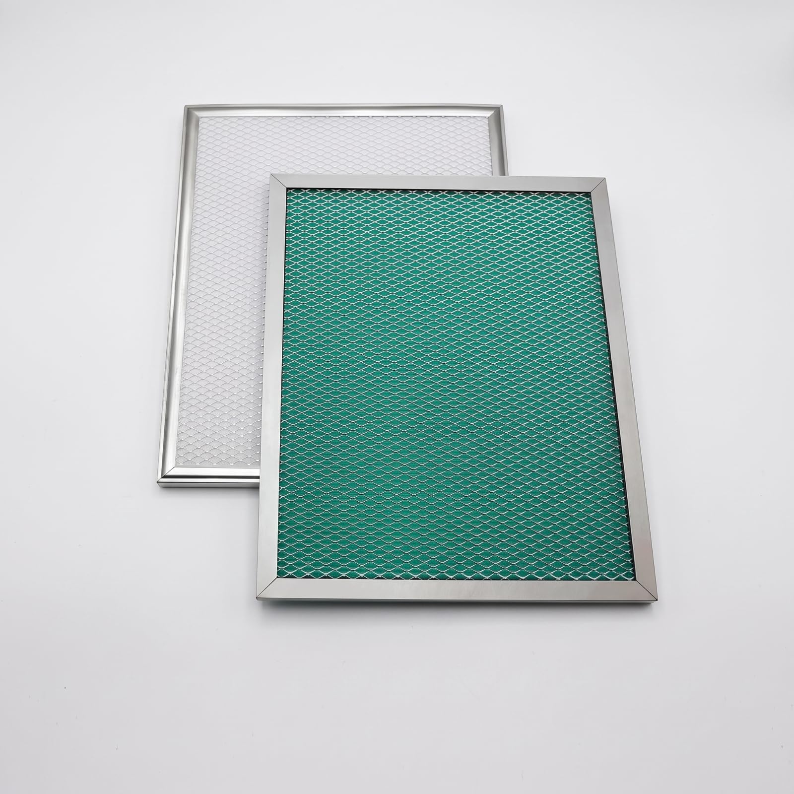 2 Piezas Filtro Repuesto con Metálico Rígido Filtro Ventilación Recuperación Energía Ligero para Mantenimiento Rutinario