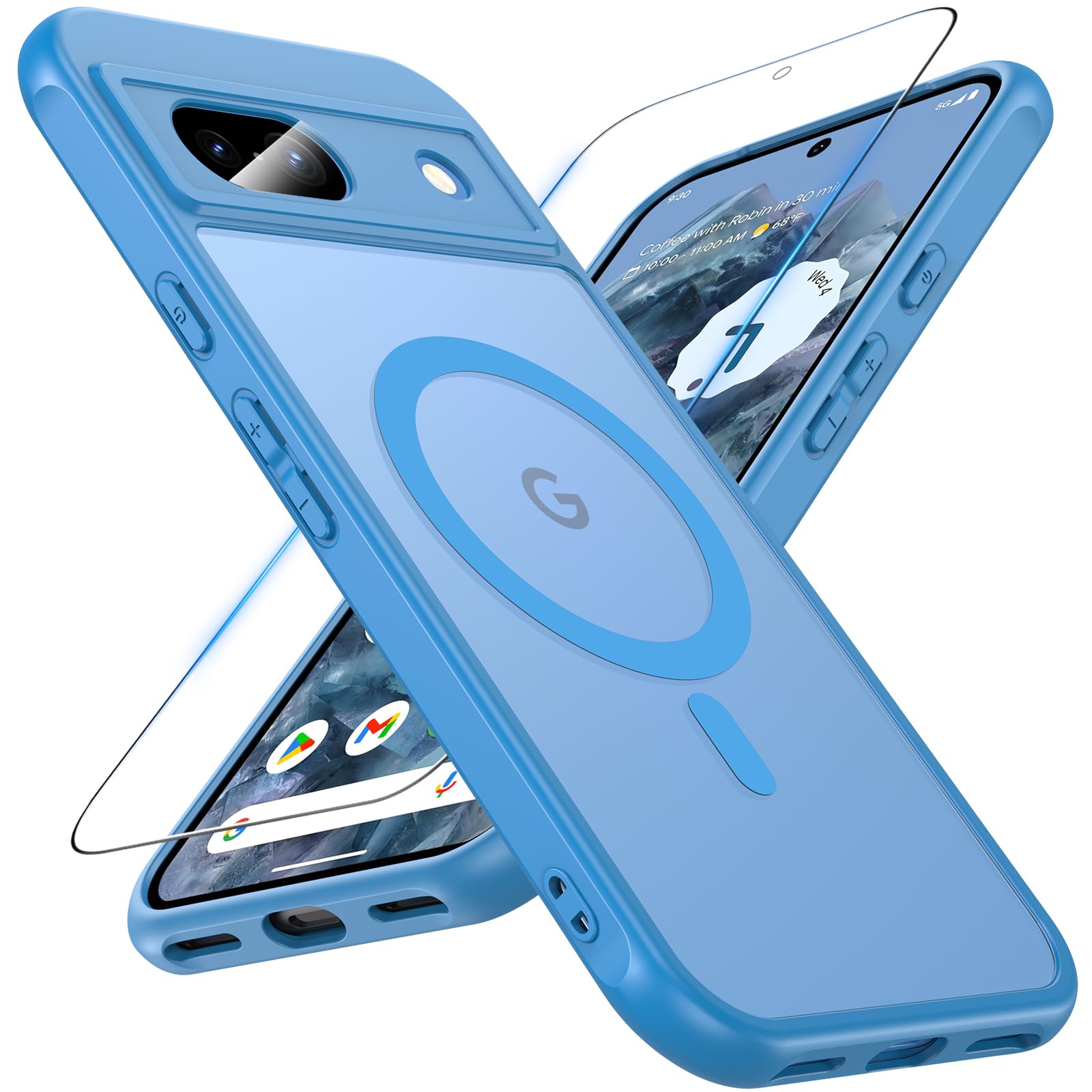 FNDMIL [NO.1 Magnetica Cover Per Google Pixel 8a Con Mag-Safe - Foto 6