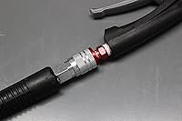 Vista 4 de Milton "ColorFit by Milton Kit de acoplador y enchufe (estilo M, rojo) - 1/4 pulgadas NPT (3 piezas)" (S-303MKIT)