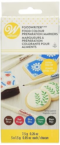 W609105 Food Writer, Extra-Fine Tip for Edible Color Markers, 0.25-Ounce,Assorted