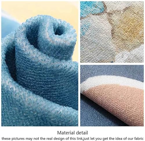 Miniatura 4 de LIKETN Alfombra de imitación de piel de animal para sala de estar, dormitorio, alfombra de área de cebra, patrón de estampado de tigre, alfombra de