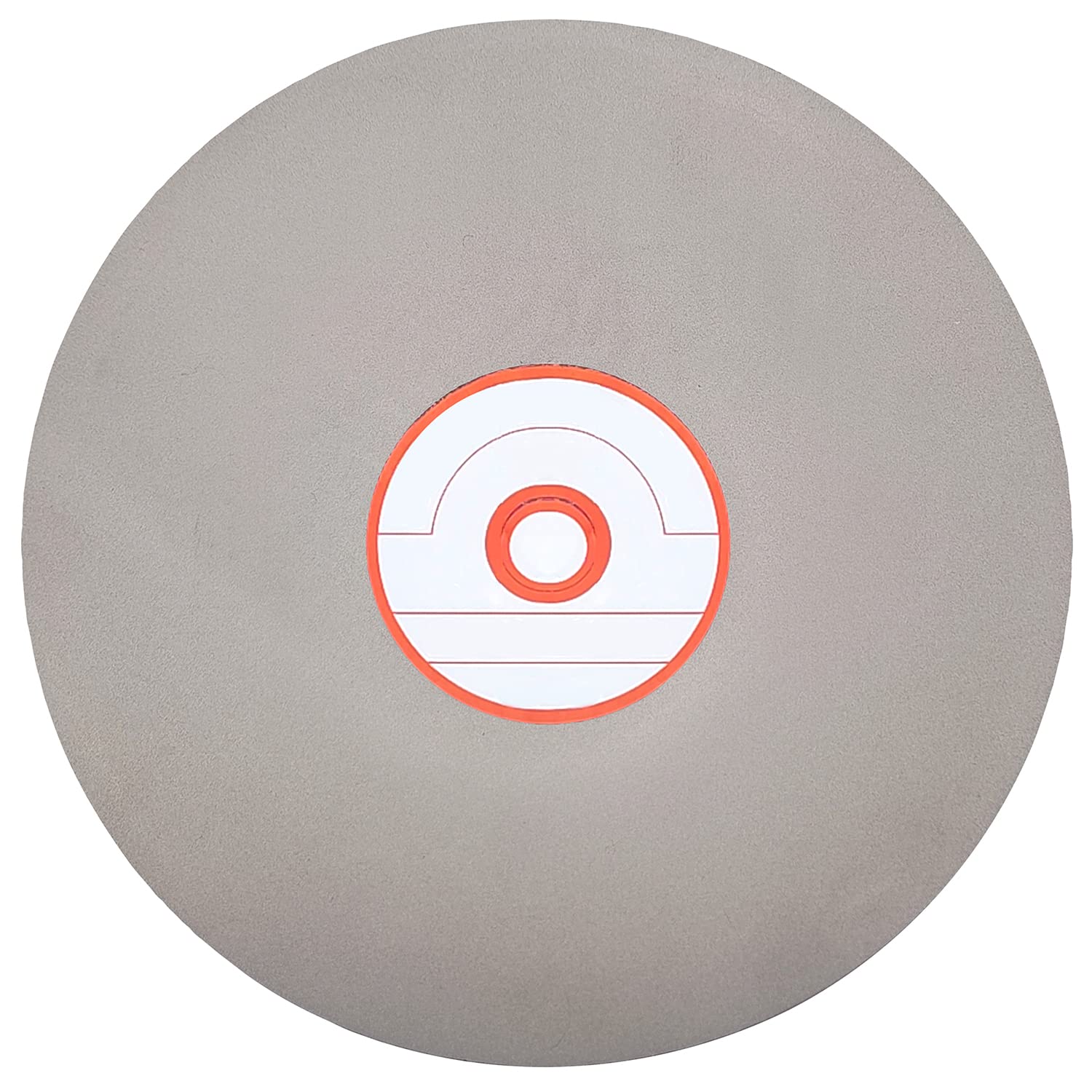 Diamond Flat Lap Disc 8 Inch 1/2 Inch Arbor 1500 Grit, Compatible with Angle Grinder, Gem Faceting Machine