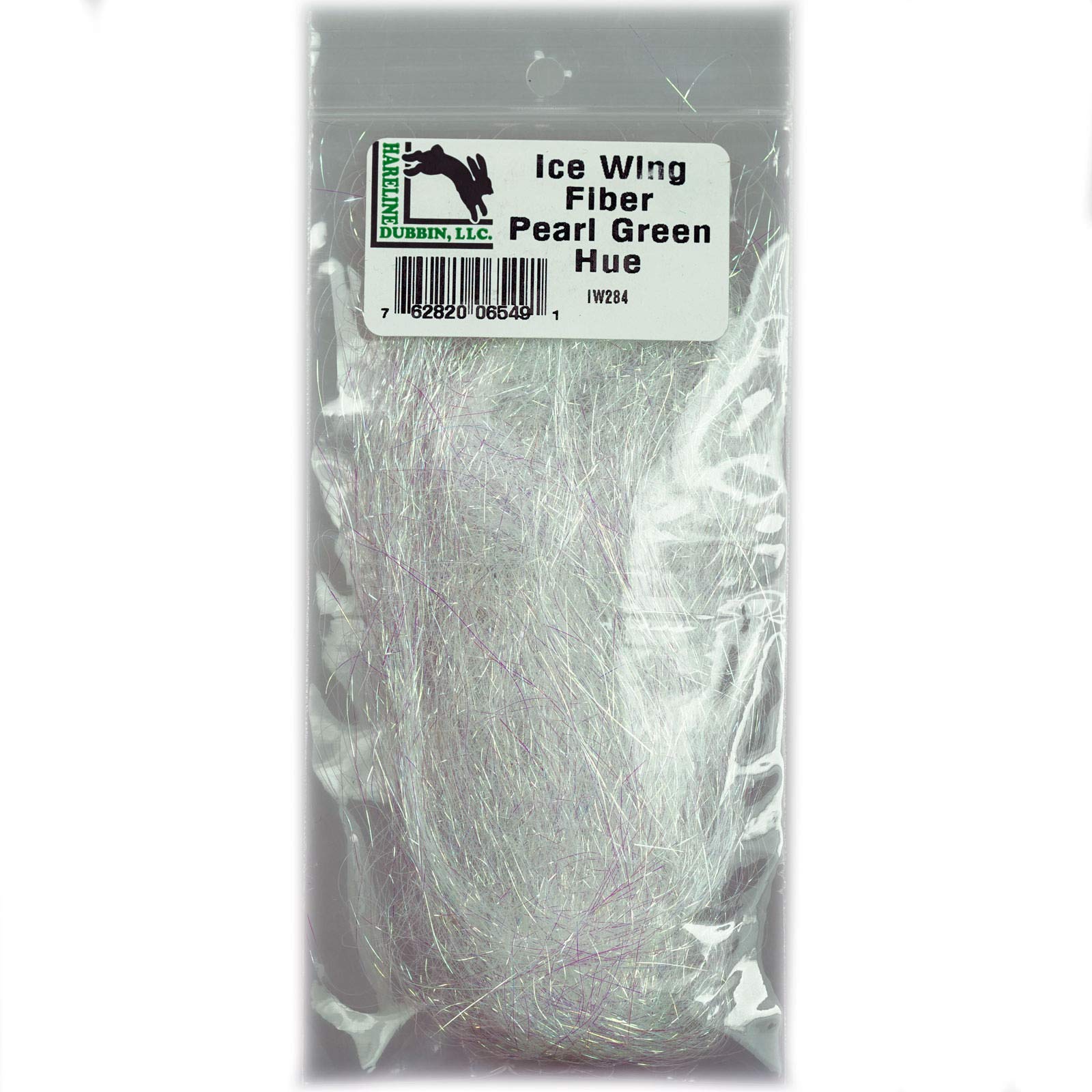 Hareline Ice Wing Fiber Pearl Green Hue