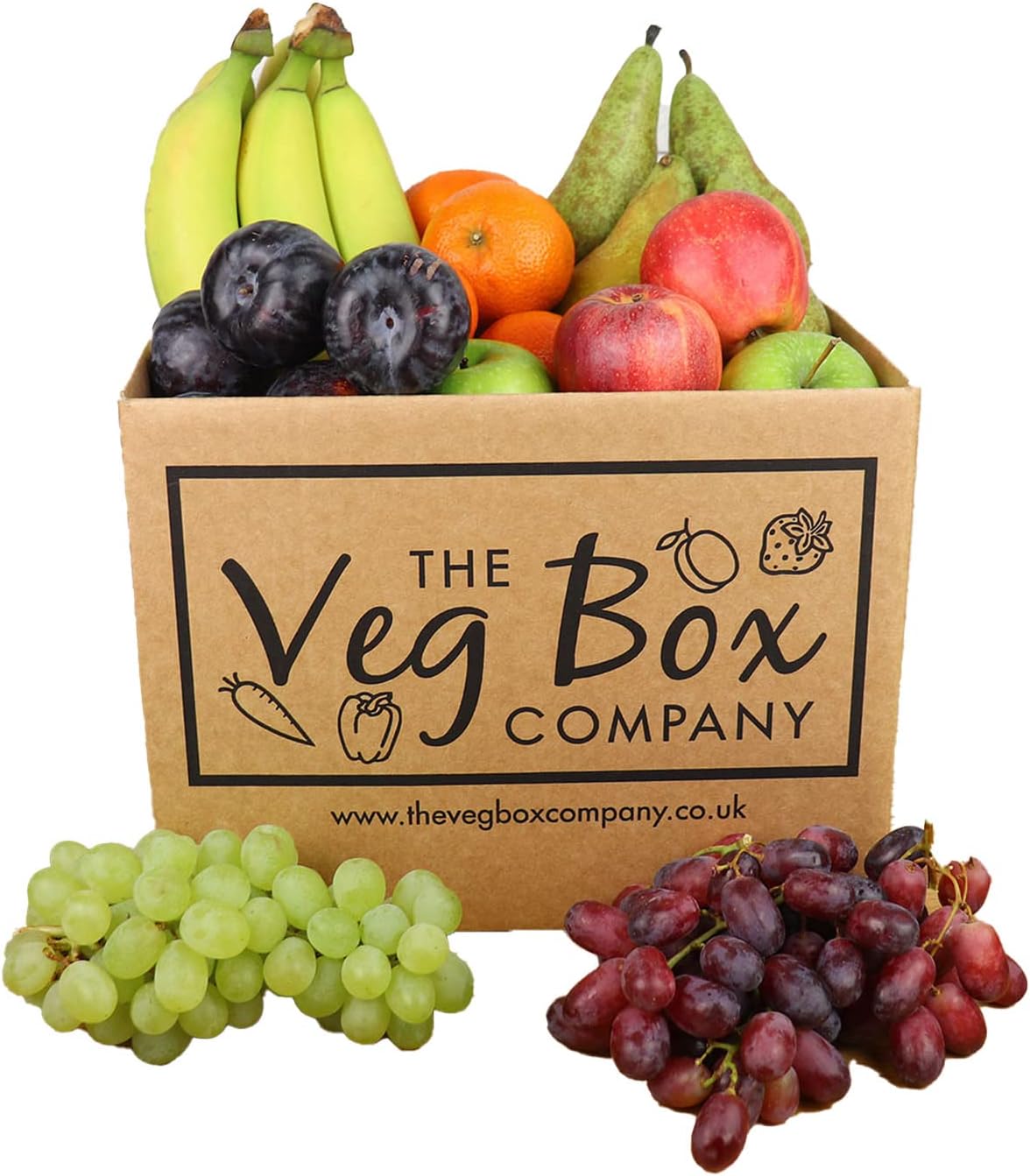 – Fresh Fruit Box | Perfect for Office Fruit | Deluxe Fruit Box for Convenient Fresh Food Deliveries