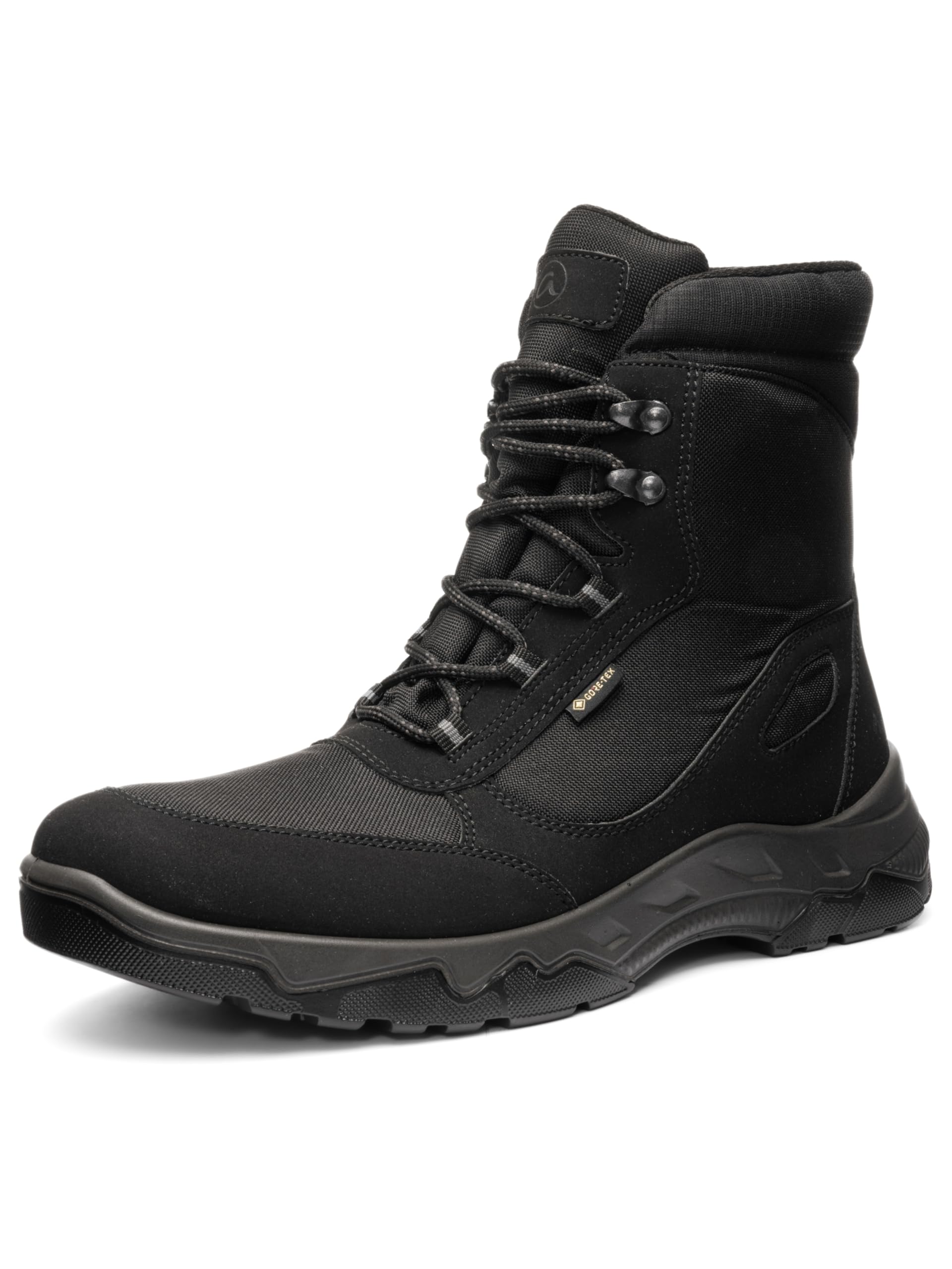 ARA Men's Renzo-GTX Oxford, Black, 10.5 UK