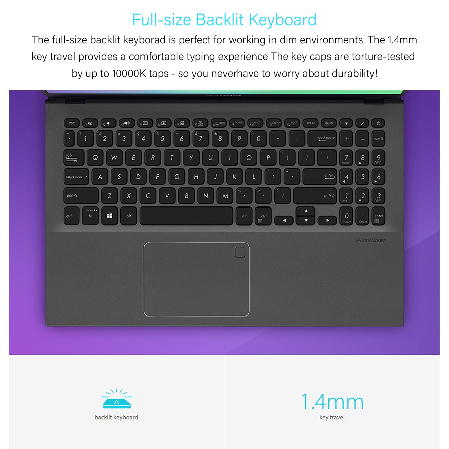 Amazon.com: ASUS VivoBook Thin and Light Laptop, 15.6