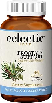 Eclectic Institute Raw Fresh Freeze-Dried Prostate Support | 45 CT