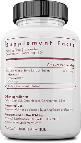 Miniatura 4 de Ancestral Supplements Órganos de carne de res y variación de pila (paquete de inicio de órganos)