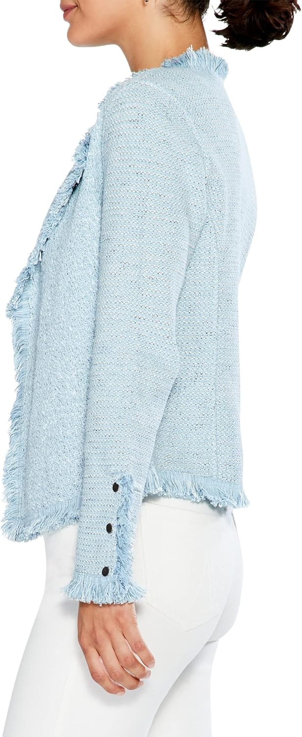 NIC+ZOE Women's Fringe Mix Jacket