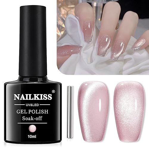 Vista 36 de Esmalte de gel magnético Cat Eye (B13-Peach Pink)