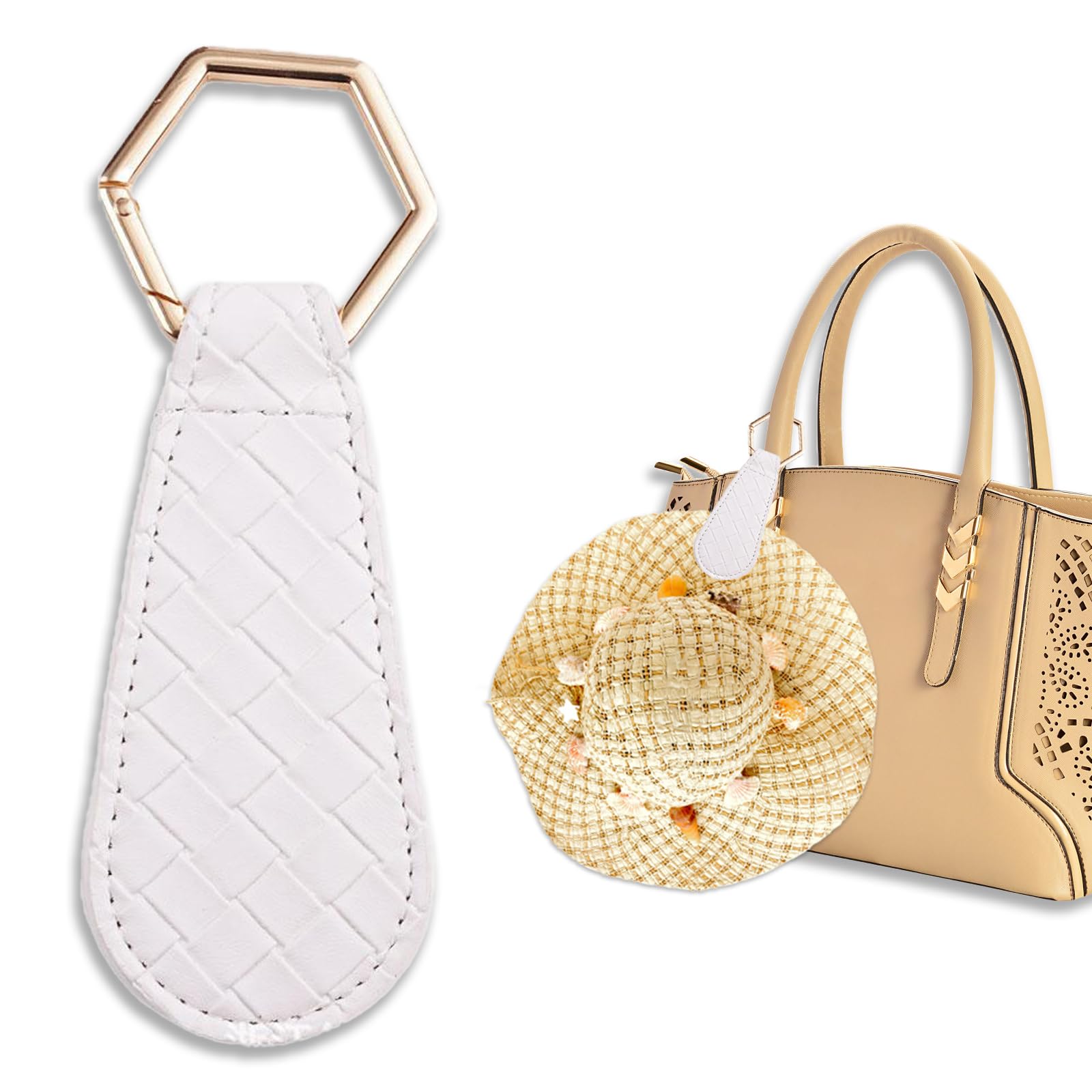 Clip Magnetica Del Cappello Per Il Viaggio Del Cuoio Genuino