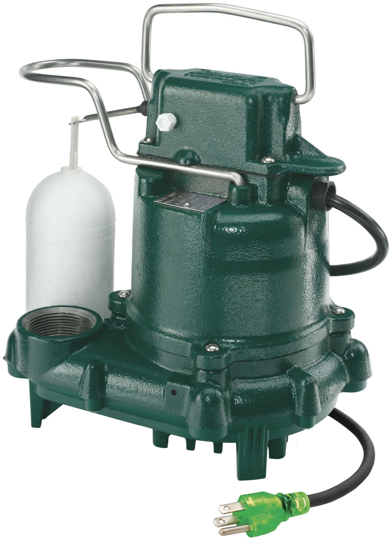 Zoeller 53-0016 115-Volt 0.3 Horse Power Model M53 Mighty-Mate Automatic Cast Iron Single Phase Submersible Sump/Effluent Pump