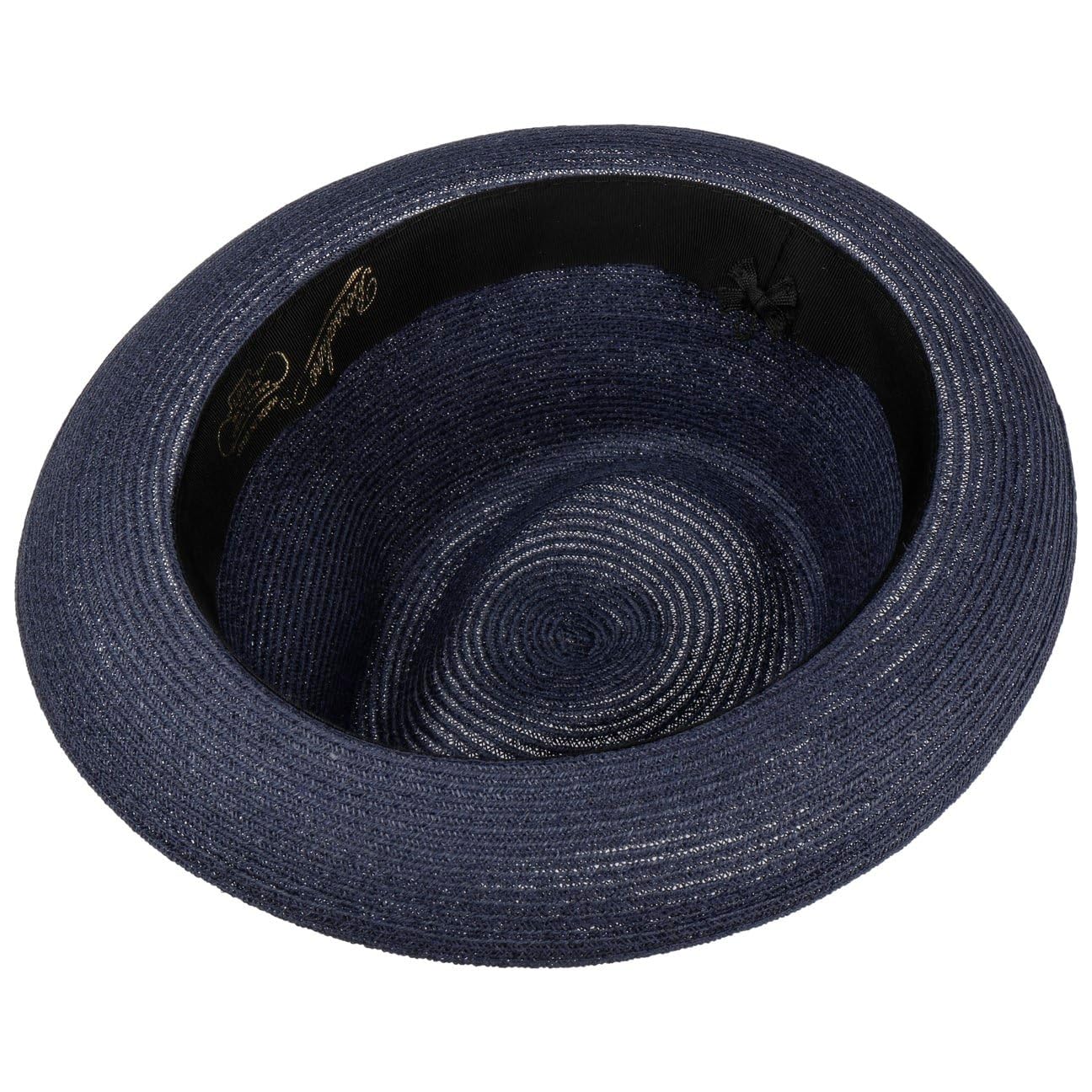 Borsalino Sombrero de Cáñamo Uni Player Mujer/Hombre - Made in Italy Sol Verano para el jardín con Banda Grosgrain Primavera/Verano