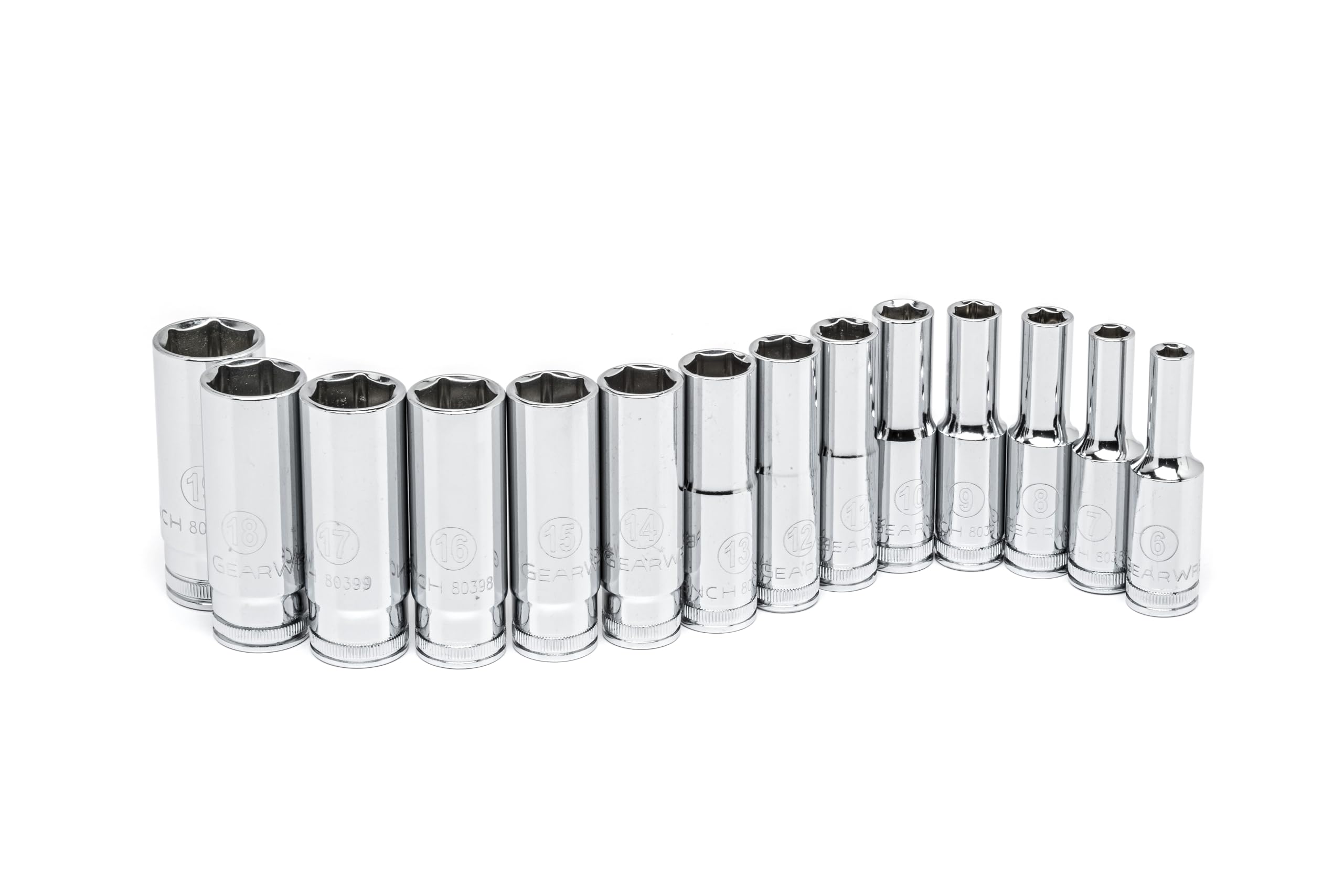 GEARWRENCH 14 Piece Socket Set - Metric -2