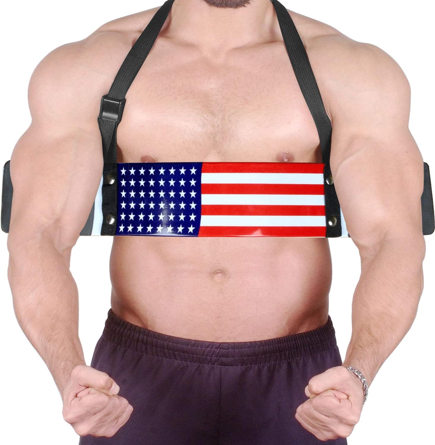 IBRO Curl Bar Arm Blaster for Biceps Triceps Forearms | Preacher Isolator Curls | Strength Muscle for Bodybuilding Gym Fitness