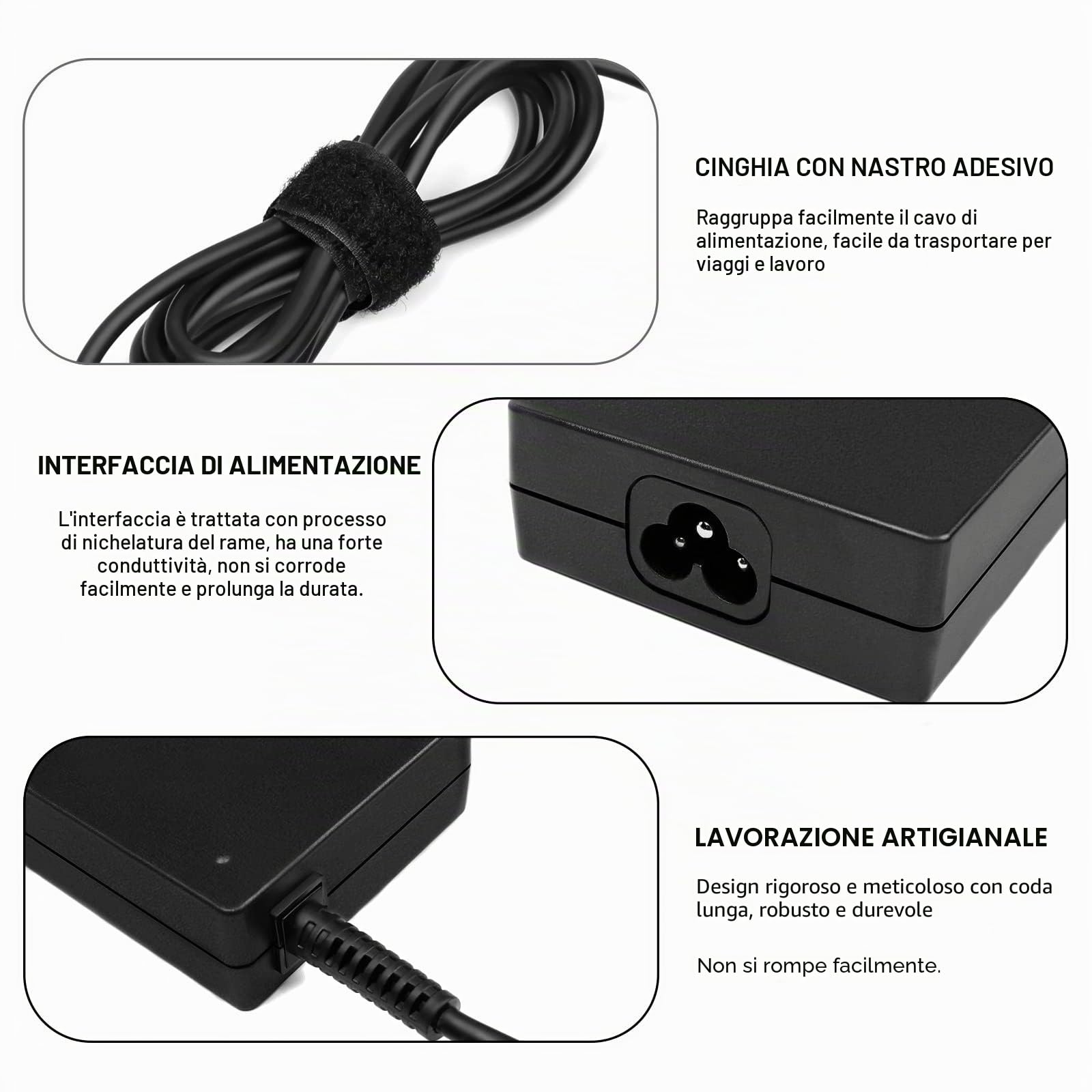 120W 6,15A Alimentatore Caricatore 710415-001 L41856-001 per HP USB-C Dock G5 5TW10UT 5TW10AA 5TW10AA#ABB 5TW10UT#ABA USB-C/A Universal Dock G2 5TW13AA HP Omen 15-5000 15-5100 15-5200 laptops
