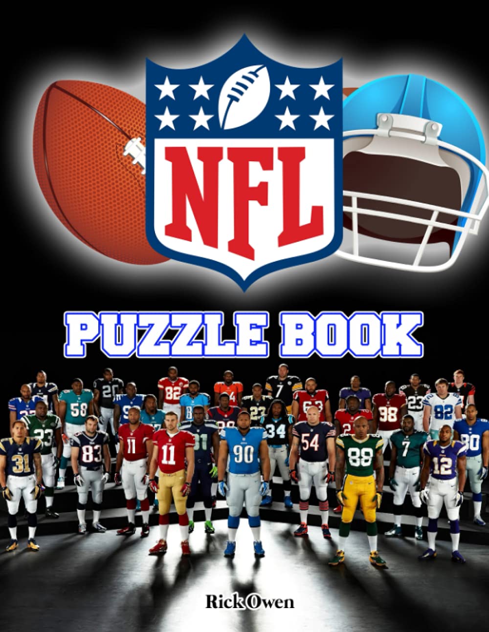 NFL Puzzle Book: Great Gift For NFL Lovers That Want To Learn About This NFL