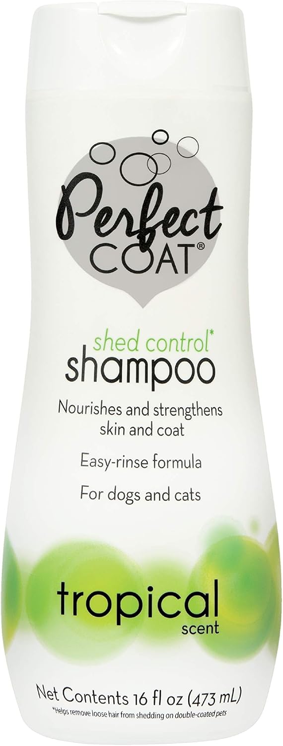 Perfect Coat Shed Control Shampoo for Dogs, 16-Ounce