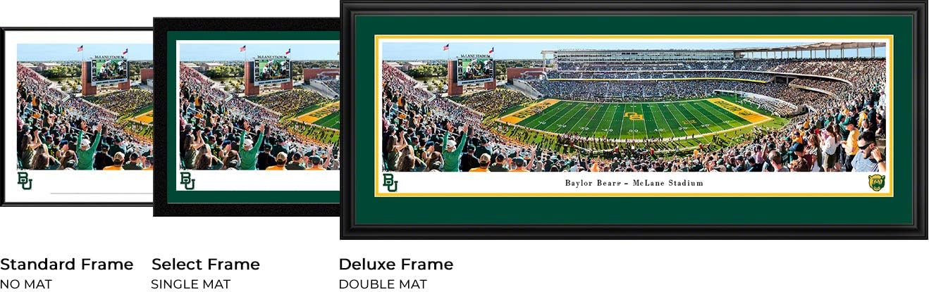 Baylor Bears Football - Panoramic Posters and Framed Pictures by Blakeway Panoramas