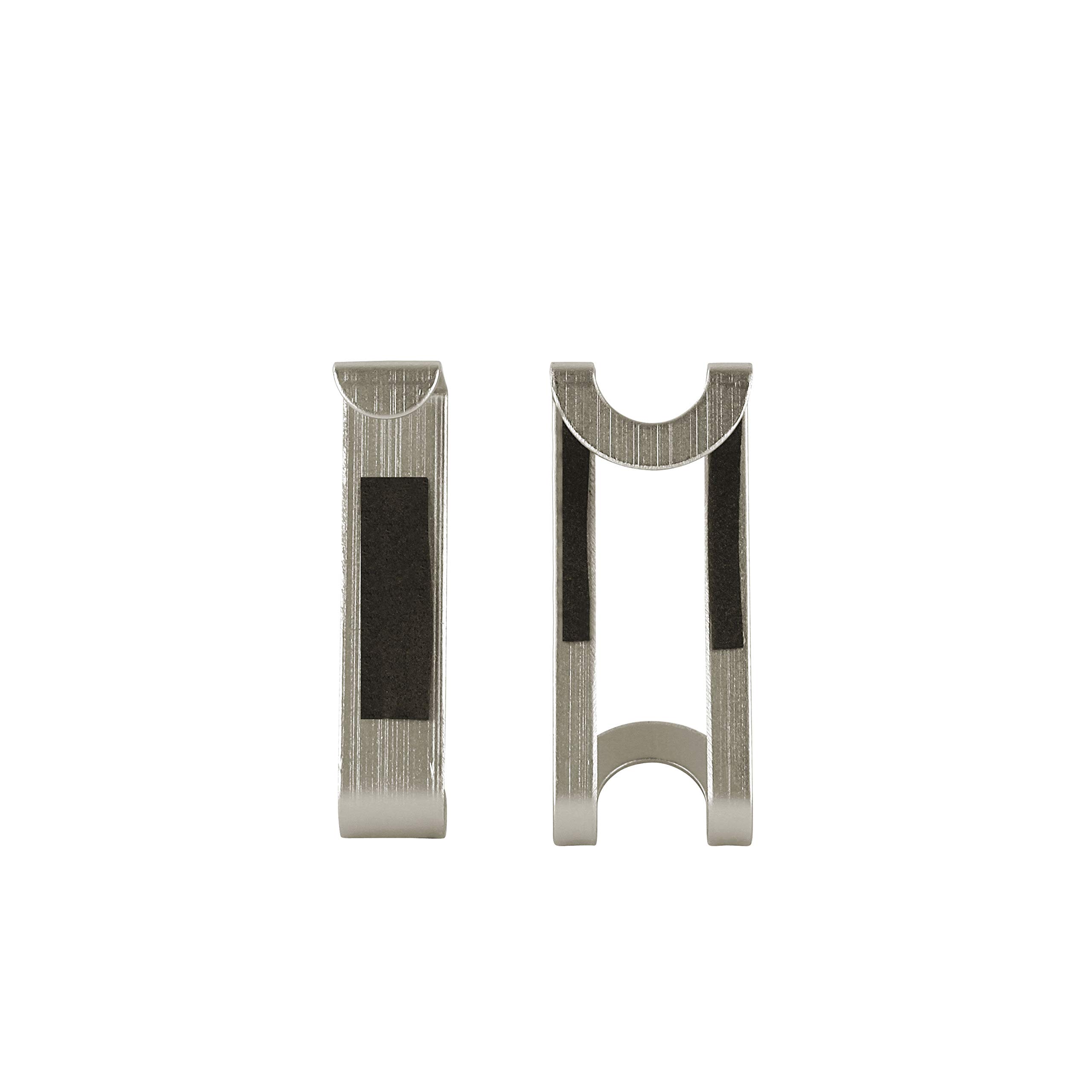Over the Cabinet Hooks - Brushed Nickel (2-Pack) -2 Over the Cabinet Hooks - Brushed Nickel (2-Pack) -2