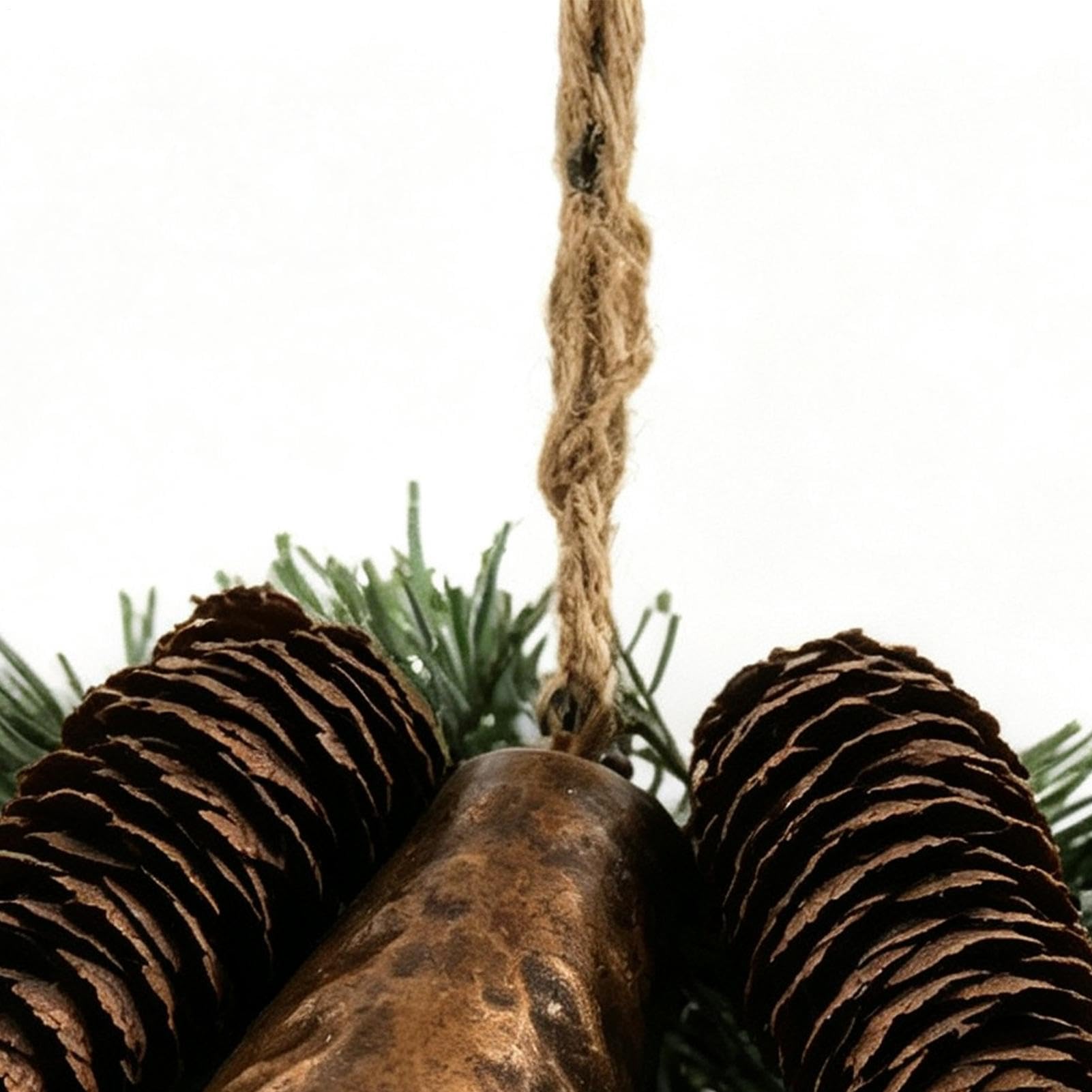 Guirnalda de lágrima de Navidad, guirnalda de pino artificial, decoración