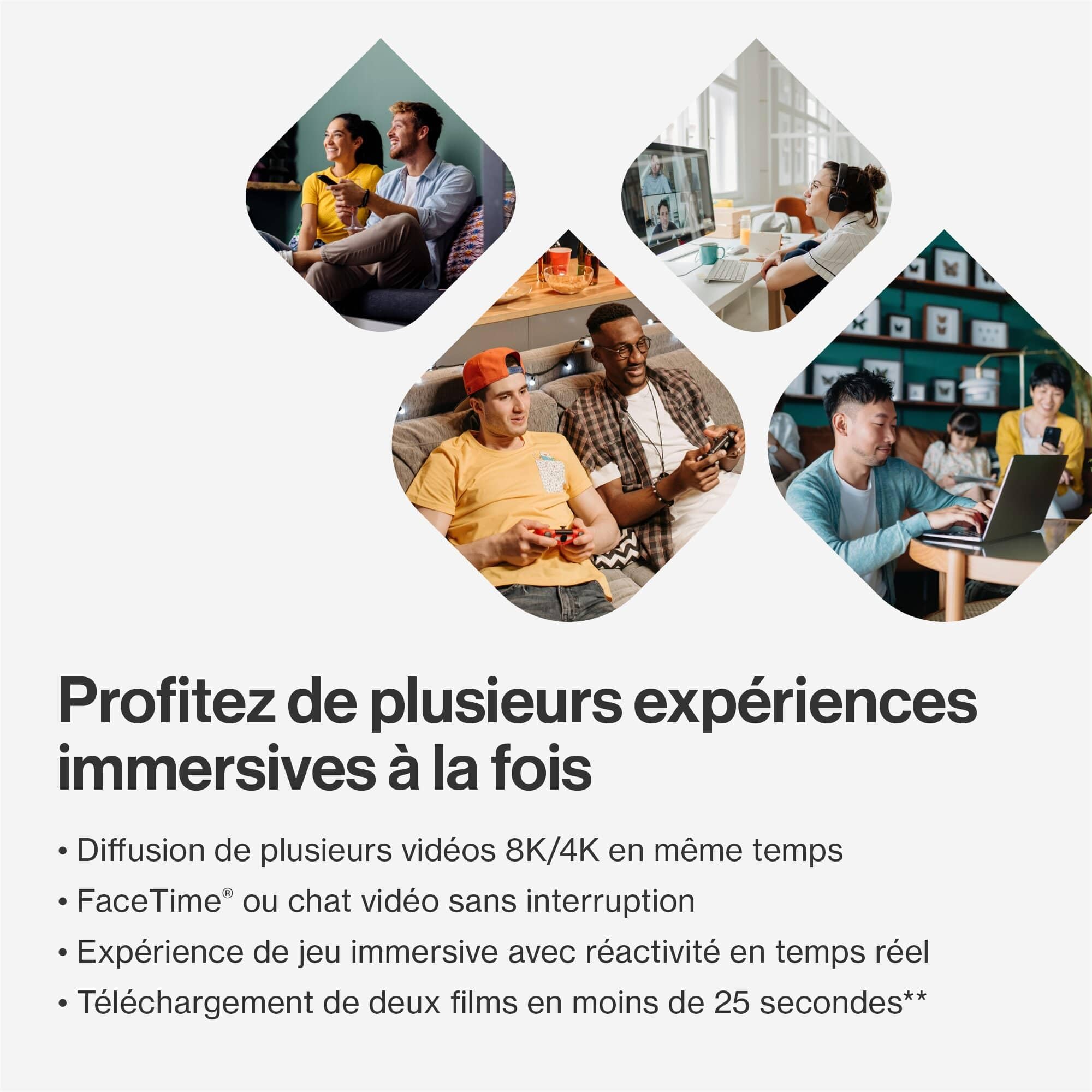 Linksys Velop Pro 7 10G LN1401 – Système Mesh Triple Bande avec 1 Port 10 Gigabit Internet/WAN et 4 Ports 2,5 Gigabit LAN, Couverture Jusqu’à 280 m² et Plus de 200 appareils