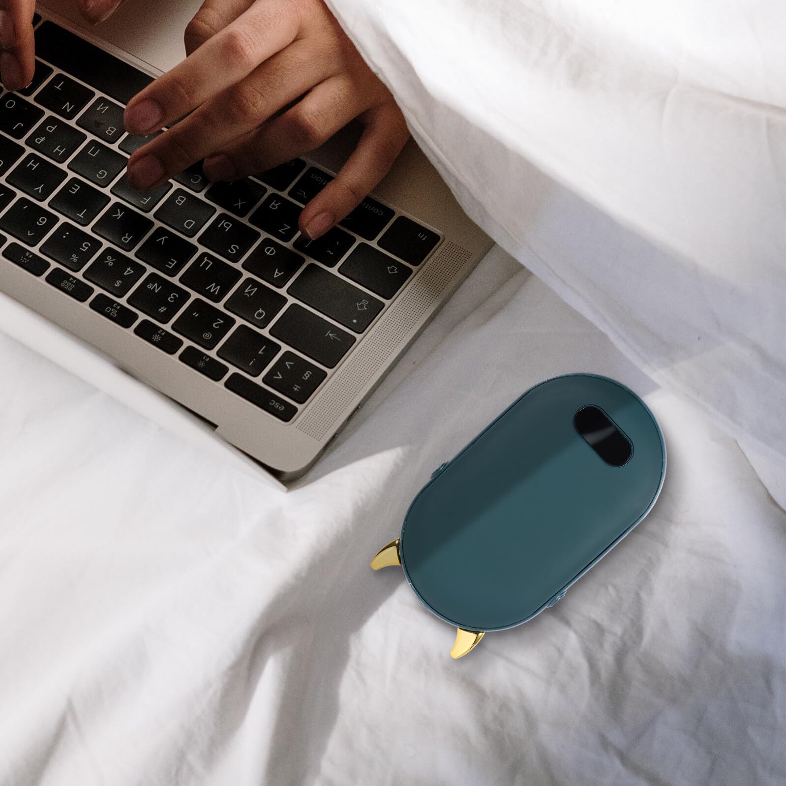 ibasenice 4000mah Calentador de Manos Portátil de USB Banco de Energía USB y Calentador de Mano para Usar Invierno