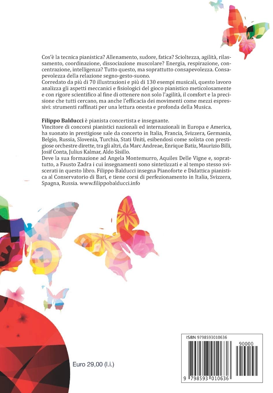 La tecnica pianistica e l'arte del tocco: Un dono di Fausto Zadra