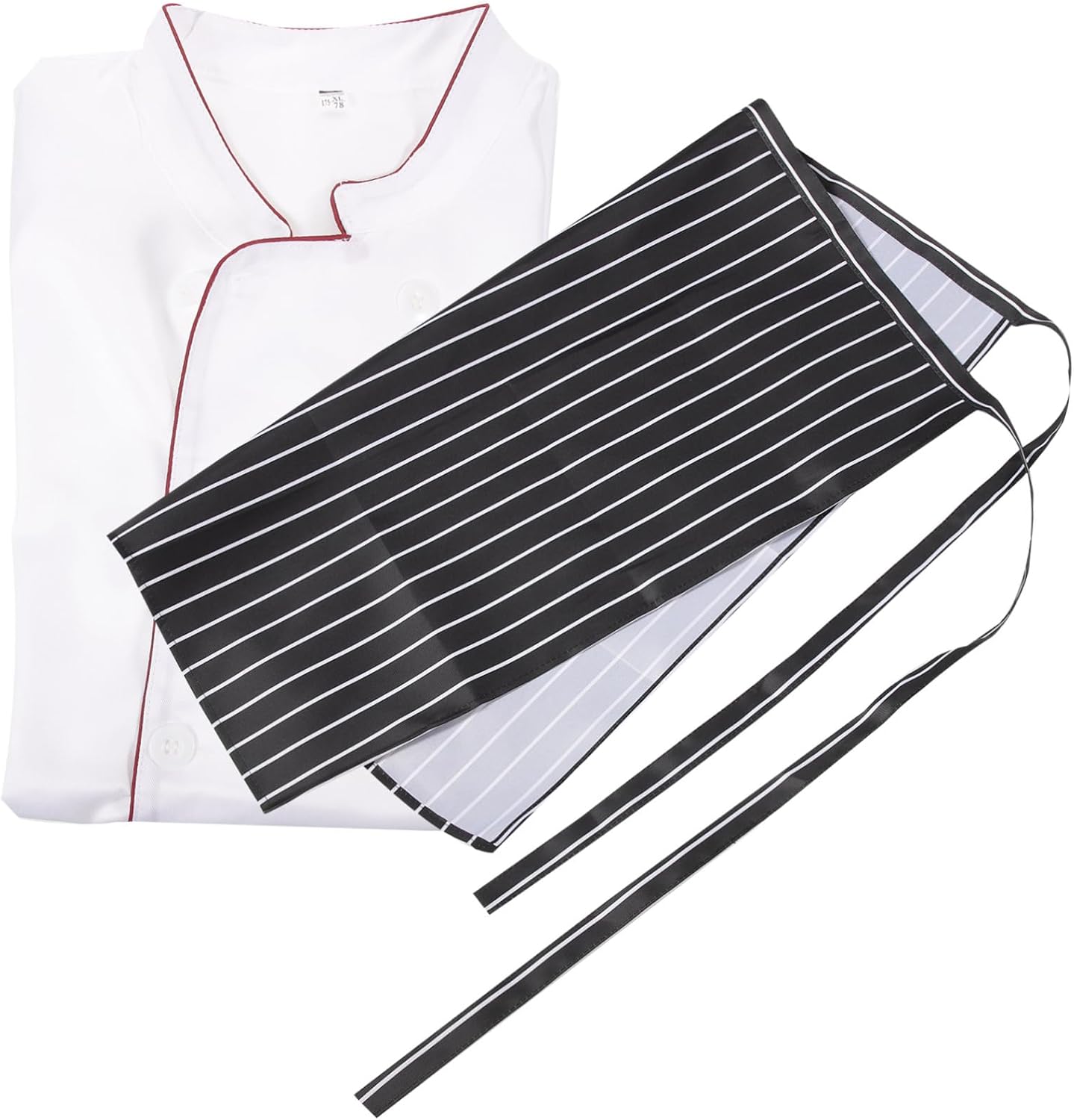 Apron for Men Cafe Aprons Party Apron Cooker Apron Spatter-proof Overalls Kitchen Chef Coat Cooking