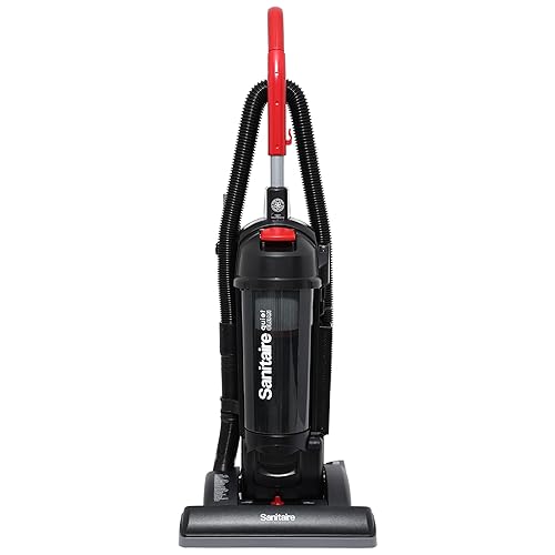 Sanitaire Force SC5845D - Aspiradora vertical comercial, color negro
