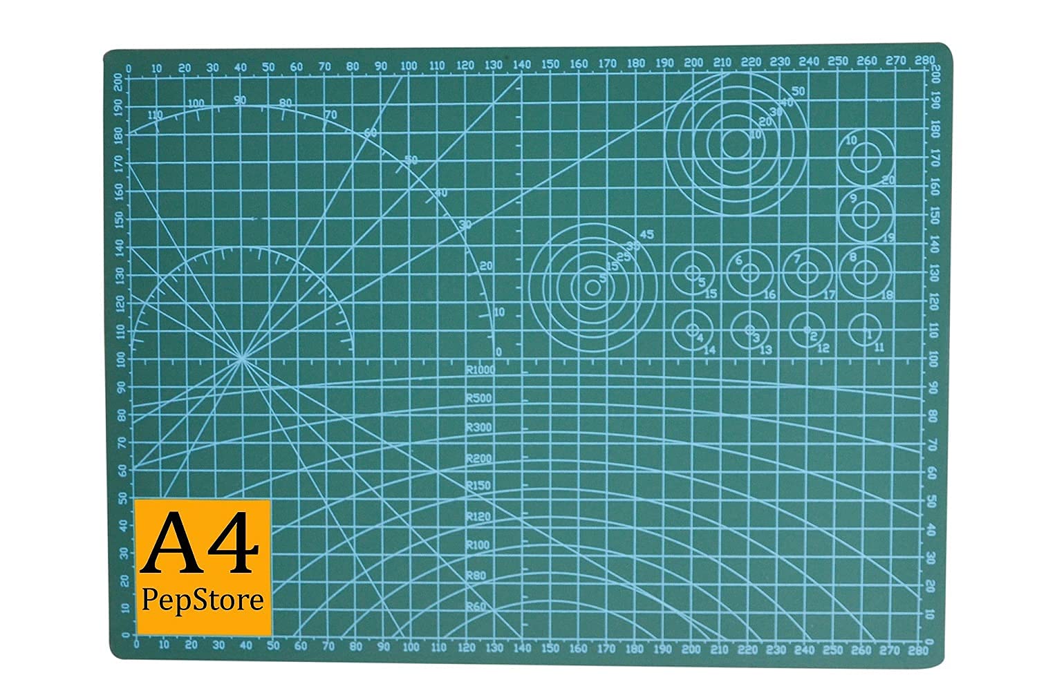 Like it Self Healing Cutting Mat Double Sided, A4 (9" x 12") Cutting Mat Great for Scrapbooking, Fabric, Quilting, Sewing Crafts Projects