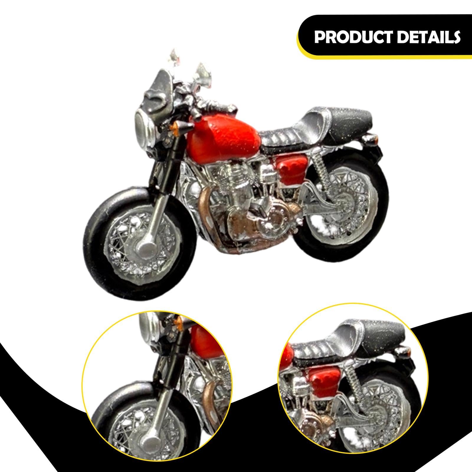 Amazon | Yotijay ミニチュアバイク 1/64スケール 樹脂製