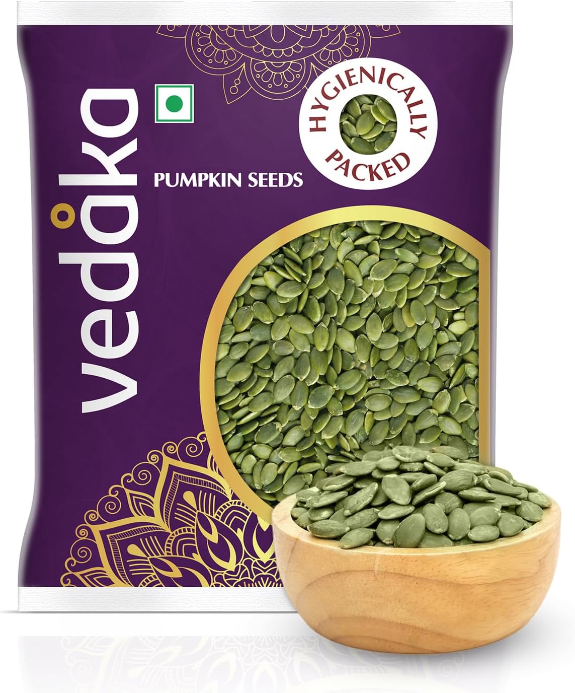 Amazon Brand - Vedaka Premium Raw Pumpkin Seeds | 200 Gram | Rich Source Of Fibre