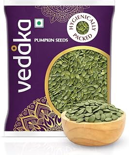 Amazon Brand - Vedaka Premium Raw Pumpkin Seeds 200 Gram Rich Source Of Fibre