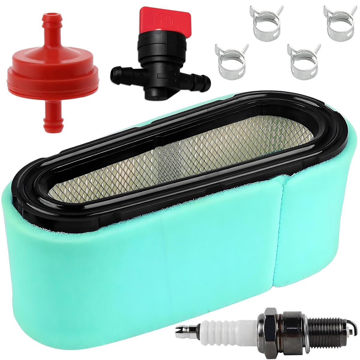Qiuwanzia 496894S Air Filter for BS 12.5-17 HP 282700 493909 5053K