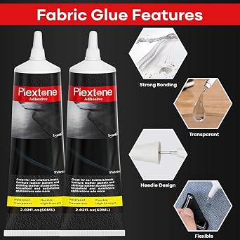 Leather Glue, Special Fabric Glue Permanent Clear Washable for Bonding Between Leather and Leather, Leather and Substrates of Different Materials