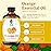 SVA Orange Essential Oil - 4 Fl Oz - 100% Natural Orange Oil - for Diffuser, Hair Care, Face, Skin Care, Aromatherapy, Scalp and Body Massage, Soap and Candle Making - with Dropper