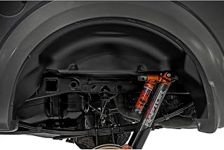 Rough Country Rear Wheel Well Liners for Ford F-150 Raptor 4WD (2017-2020) - Heavy-Duty Rear Fender Liners for Mud & Debris Protection, Made in USA