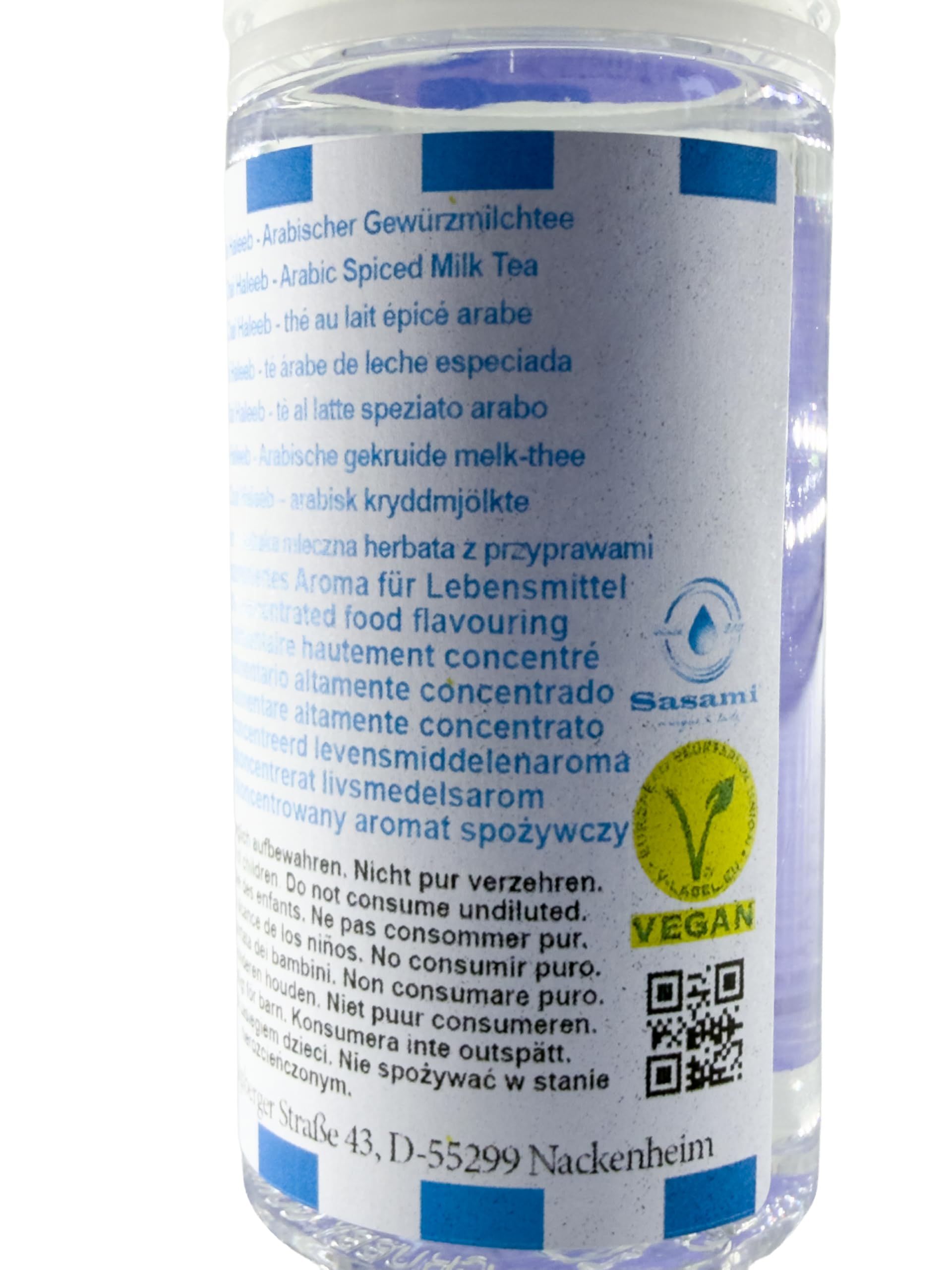 Chai Haleeb – arabska mleczna herbata z przyprawami aromat koncentrat – Wegański – Sasami – 100ml