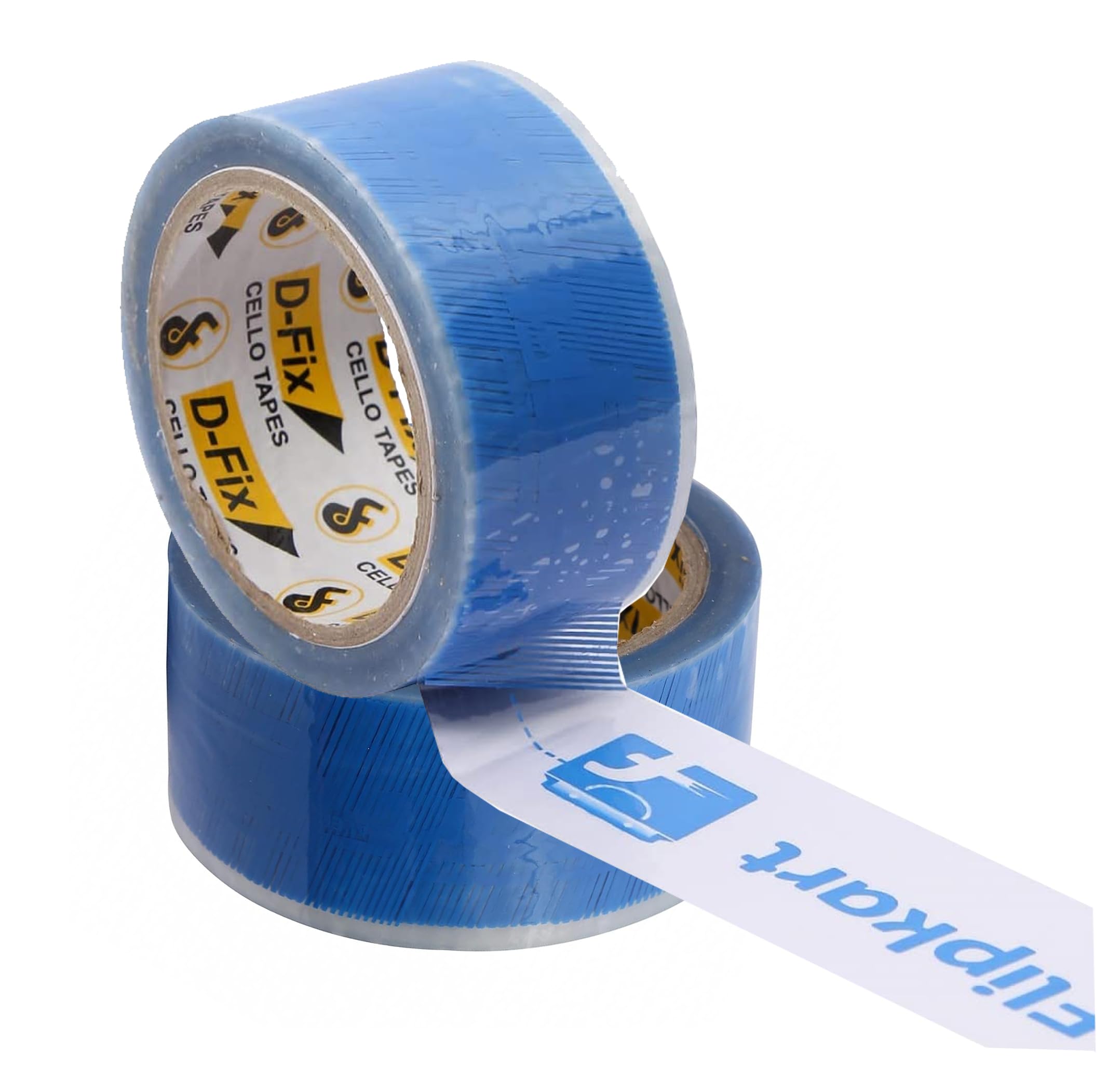 D-fix® Bopp Flip kart Branded Printed Packaging Tape 65 Meters in Length 48mm / 02" Width - 2 Roll Per Pack Suitable for E-commerce Packaging Material for Small Business