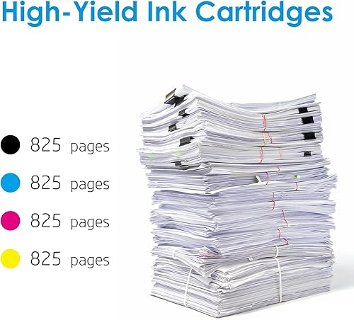 Miniatura 3 de 902XL - Cartuchos de tinta de repuesto para HP 902 902XL, paquete combinado compatible con impresoras Officejet Pro 6978 6960 6962 6968 6954 6958