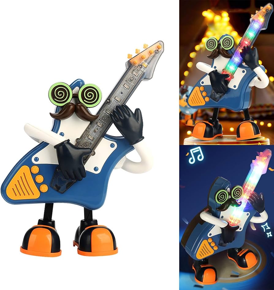 Amazon.co.jp: 音楽付きスイングダンスギターおもちゃライトアップ