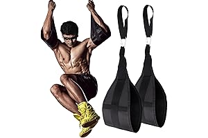 Hanging Leg Raise & Ab Sling Straps for Pull Up Bar