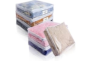 【6 Packs】 Sweaters Quilt Clothes Organizer Storage Bags