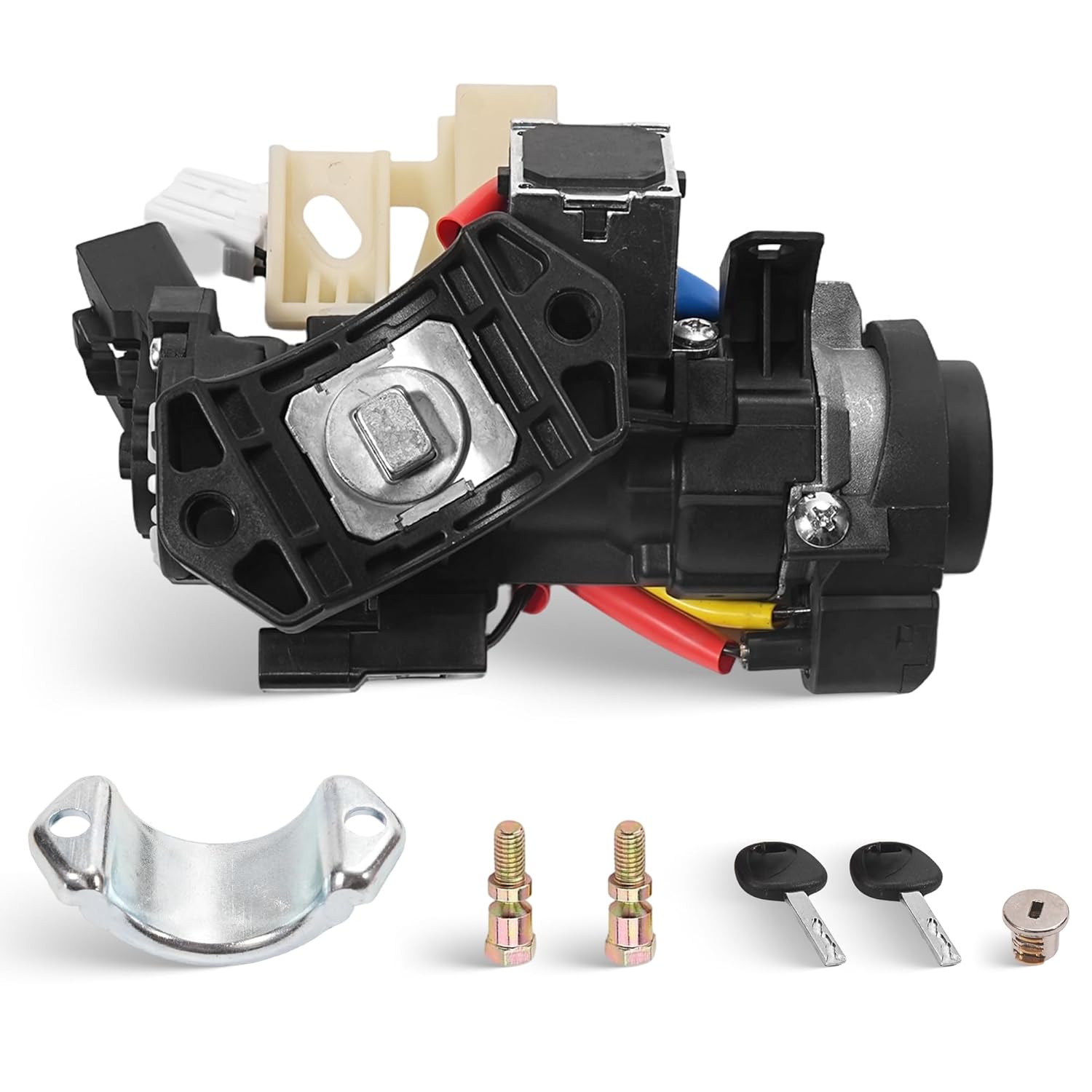 81905-C2510 Ignition Switch Assembly for 2015-2019 Hyundai Sonata with Ignition Switch Housing Assembly & Glovebox Lock Cylinder Replaces 81970-C1A00 81900-C1B00 81900-C1H00